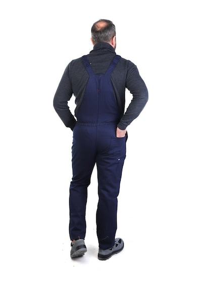 Eser - Gabardin Bahçivan Tulum - Iş Tulumu - Lacivert
