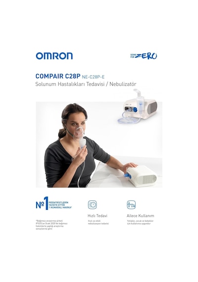 Omron Ne-c28-p Kompresörlü Nebülizatör Cihazı 4015672106369