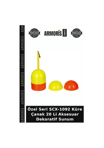 Özel Seri Scx-1092 Küre Çanak 20 Li Aksesuar Dekoratif Sunum Diğer