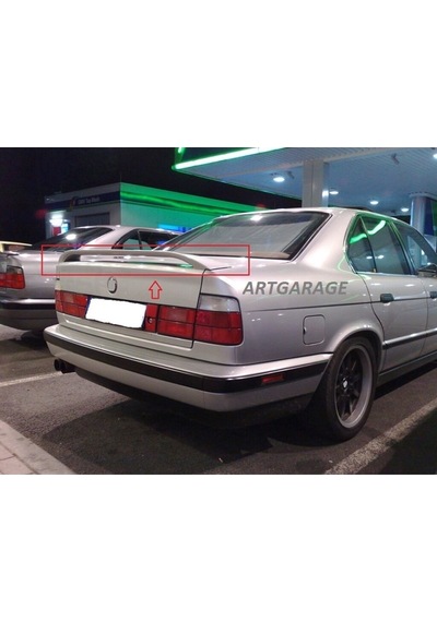 Bmw E34 M5 Uyumlu Spoiler Fiberglass Boyasız