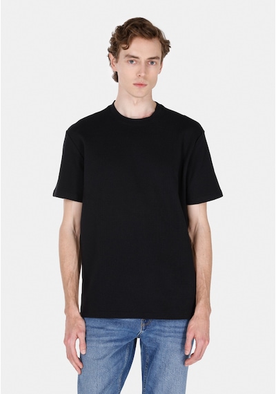 Colin's Colins Comfort Fit Yuvarlak Yaka Düz Erkek Siyah Kısa Kol Tişört Cl1072066 Cl1072066 Q1.v1 Blk Siyah