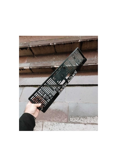 İnternational Enriko Aliberti Plakalık Lazer Kesim Pleksi 2 Adet - 784761963
