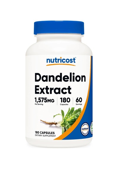 Dandelion Extract 1,575 Mg 180 Capsules