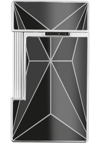 S.t. Dupont Slimmy Fire X Siyah Çakmak 028277