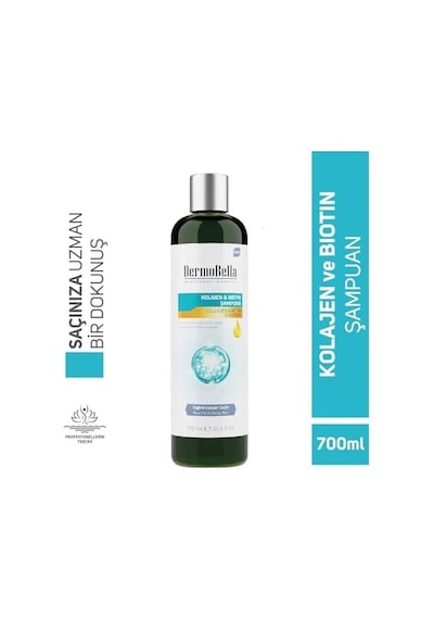 Dermobella Collagen And Biotin Shampoo 700ml Şampuan