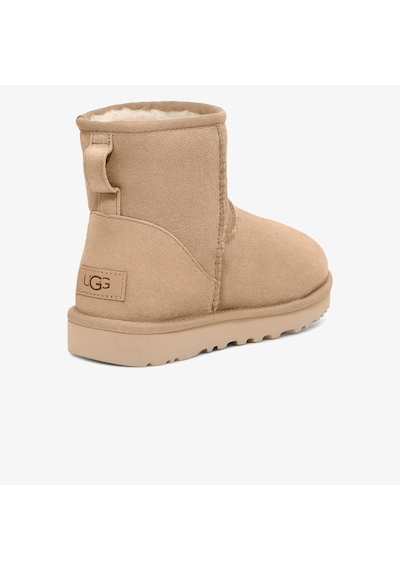 Ugg Classic Mini Kadın Krem Bot Düz 1016222 Krem