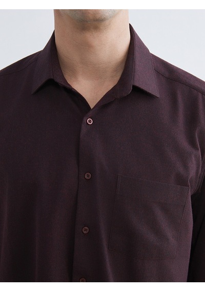 Lcwaıkıkı Classic Bordo Regular Fit Erkek Gömlek