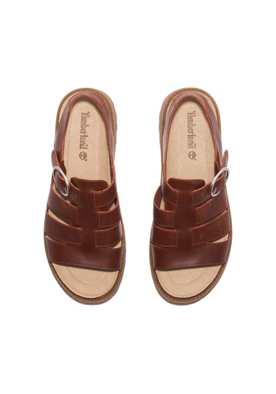 Timberland Tb0a5zkz Clairemont Way Kahverengi Kadın Sandalet Kahverengi
