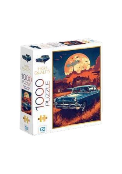Klasik Araba Puzzle 1000