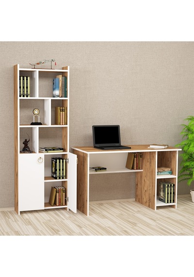 Kalenderdekor1 Kalender Dekor Avel Mayra 120 Cm Çalışma Masası Takımı Avem02