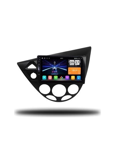 Snp Serisi Ford Focus 1 Mk1 Uyumlu 9" Multimedya Android Teyp 4-64 Gb + Kamera li 9"