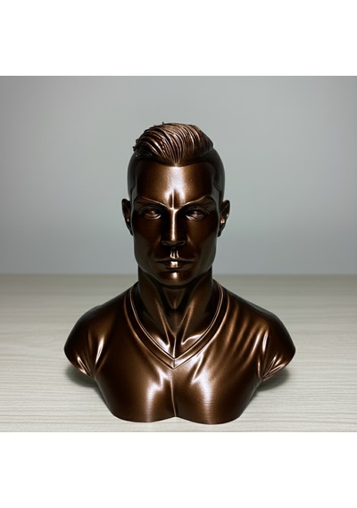 Riva Self Cristiano Ronaldo Cr7 Koleksiyonluk Dekoratif Büst Biblo - 12 Cm