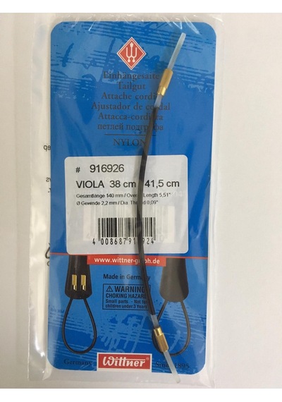 Wittner W916926 Viyola Kuyruk Bağı Naylon Malzeme - Vidalı Ayar - Güvenli