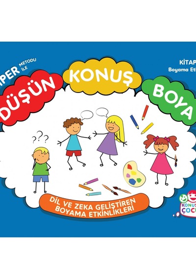 Scamper Metodu Ile Düşün Konuş Boya 3'lü Set