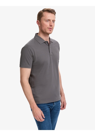 Pierre Cardin Erkek Koyu Gri Tişört Basic 50321128-vr080