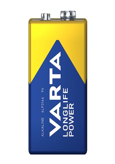 Varta 6LR61 4922 Longlife Power Alkalin 9v Pil 2 Adet