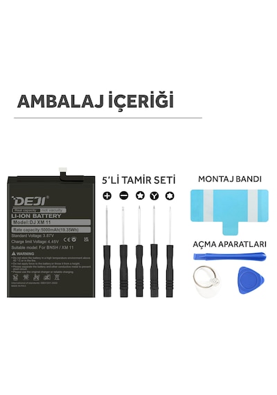 Poco M4 / Redmi Note 11e 5g Mucize Batarya Deji Bn5h
