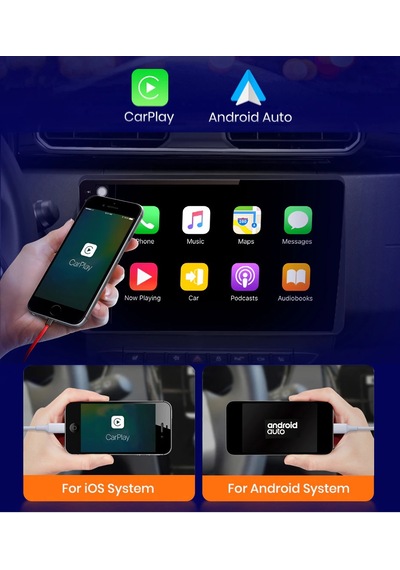 Dacia Yeni Duster Android 2gb/32gb Multimedya 2018 2024 10 İnc Hd
