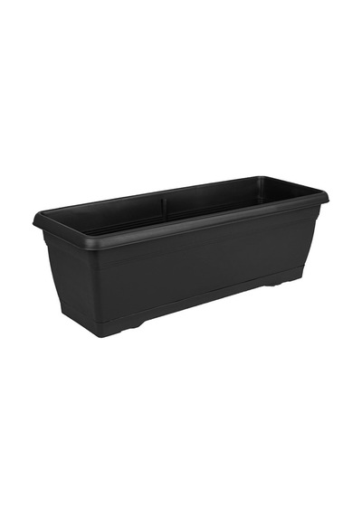V620 Villa Balkon Saksı 10 Litre 2'li Set Antrasit