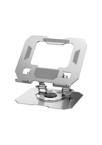 Hadron Hdx8022 360 Döner Katlanır Ayarlanabilir Masaüstü Tablet Ve Telefon Standı Metal - Gümüş