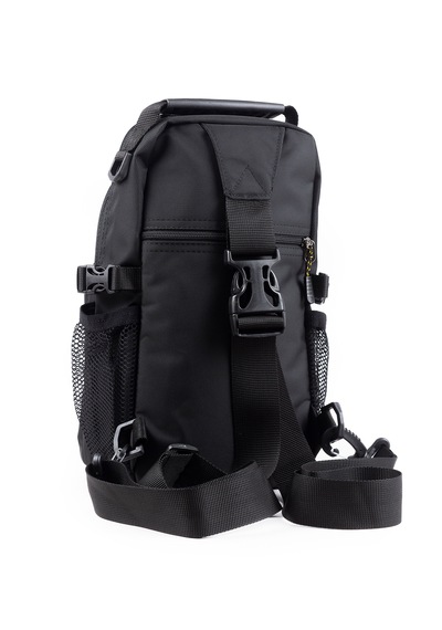 İmaks Çokgözlü İmperteks Kumaş Günlük Sırt Çapraz Göğüs El Ve Omuz Çantası Unisex Siyah Body Bag 927 Siyah - Sarı