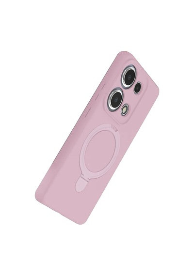 Xiaomi Redmi Note 13 Pro 4g Regal Magsafe Standlı Kapak - Açık Pembe 0.2M-Çok Renkli