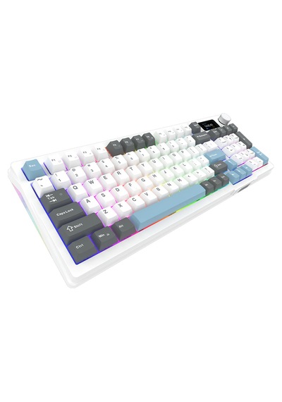 Aqırys Atrıa White %95 Aqirys White Linear Switch Hotswap Rgb İngilizce Mekanik Gaming Klavye
