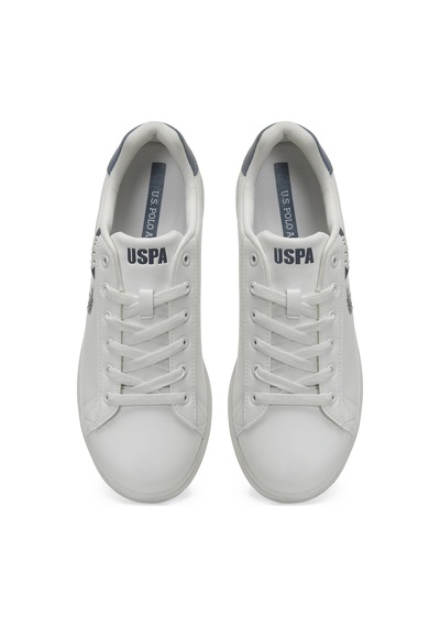 U.s. Polo Assn. Costa 6fx Beyaz Erkek Sneaker Beyaz-mavı