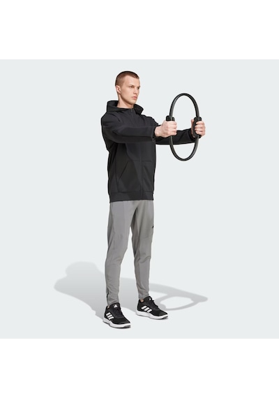 Adidas Designed For Training Full-zip Track Erkek Sweatshirt C-adııy1131e50a00 Siyah
