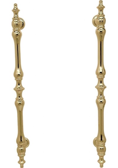 Şehzade Altın Mobilya Dolap Mutfak Çekmece Kulpu 128 Mm 12.8 Cm 5 Adet
