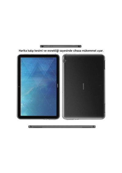 Huawei Mediapad T510.1 Şeffaf Tpu Soft Silikon Kılıf- 5775