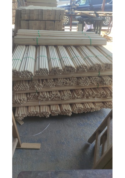 Ahşap Fırça & Mop Sapı 22*1200mm 30'lu Paket