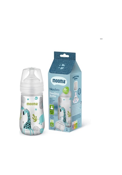 Neeko Hayvan Desenli Biberon 250 Ml Orta Akış 2 Adet