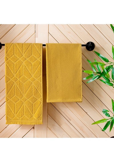 Schafer Solid Home 2 Li Kurulama Bezi 40x60 Cm-hardal