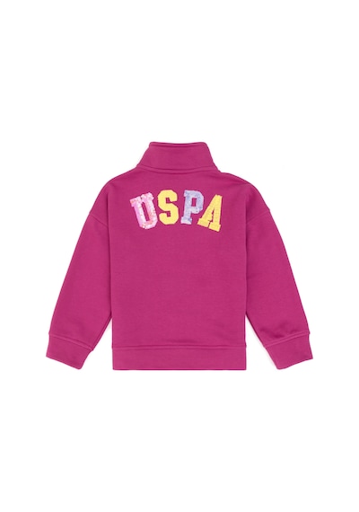 U.s. Polo Assn. Kız Çocuk Pembe Sweatshirt 50314267-vr041 Pembe