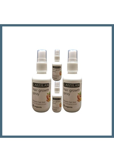 Bezos Caizilan Hair Growth Spray 4 Adet Zencefil Özlü Saça Boyut Spreyi 50 Ml Agc
