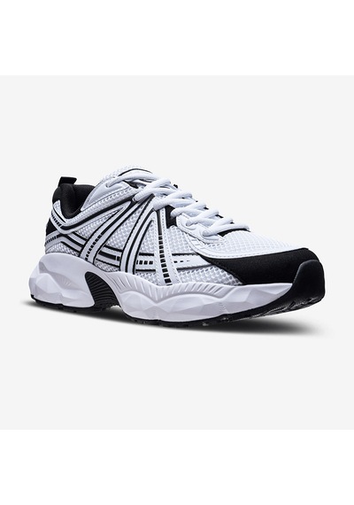 Lescon Artura Unisex Spor Ayakkabı Beyaz - Siyah