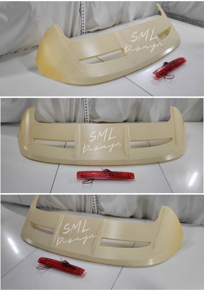 Ford Fiesta 2009-2017 ST Spoiler (Plastik) Fiesta Spoyler-Kanat