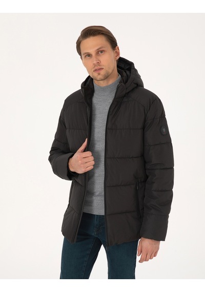 Pierre Cardin Erkek Siyah Mont 50313923-vr046