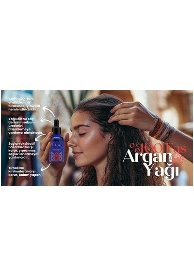 Fnac Argan Yağı Cam Damlalık Sprey Başlıklı 30 ML