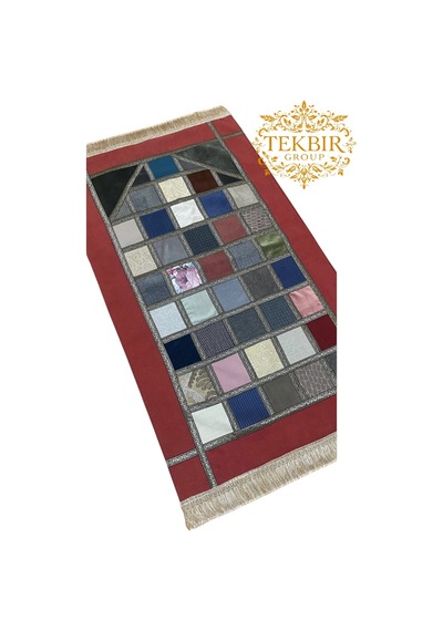 Kırkyama Seccade - Patchwork Kırkyama Seccade - Hac & Umre k, Toptan Seccade 4 Adet Çok Renkli