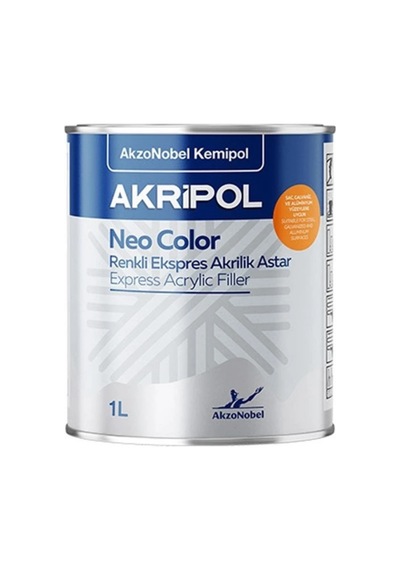 Kzonobel Neo Color Renkli Ekspres Akrilik Astar 1 Lt 1 L