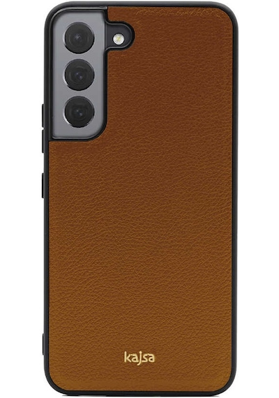Kajsa Galaxy S22 Plus Kılıf Kajsa Luxe Collection Hakiki Deri Kapak ZORE-220074