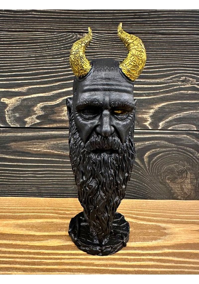 God Of War Ragnarok Kratos Mimir 20cm Siyah Renk Polyester Figür
