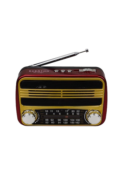 Everton Rt-310bt Bluetooth Fm-usb-tf Card- Şarjlı Nostaljik Radyo