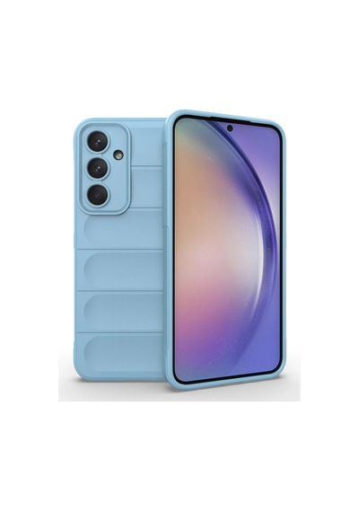Samsung Galaxy M14 5g Kılıf Optimum Silikon - Sky Blue Düz Renkli