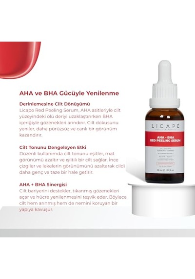 Loure Red Peeling Serum Aha 10 Bha 2