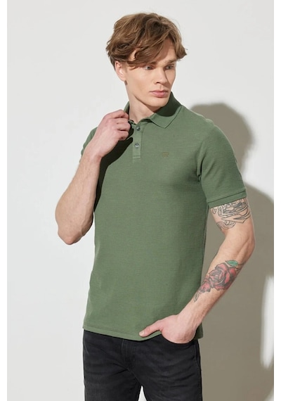 Wrangler Erkek Polo T Shirt W231325801 Haki