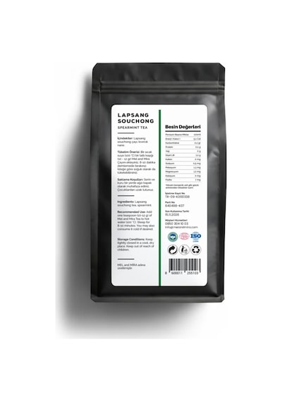 Premium Moroccan Mint Black Tea 50g, Fas Naneli Siyah Çay