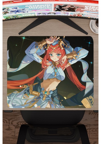 Nilou Genshin Impact Anime Gacha V1 - 48x40 Xl Gaming Mouse Pad Fare Altlığı